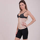 Корсет високий, спортивний корсет, бандаж для схуднення красивий, корсет на ребрах жорсткості (5103), фото 3
