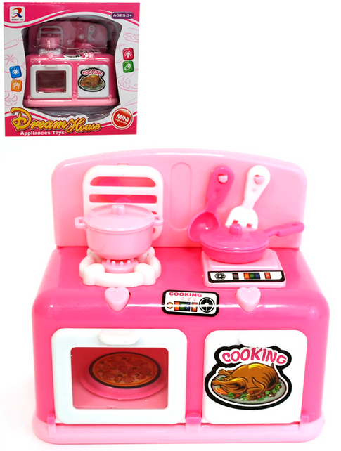 Дитячий ігровий набір для дівчинки.Іграшковий набір газова плита.