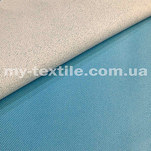 Тканина тент щільний 600Д Оксфорд однотон водостійка 150 см Блакитний
