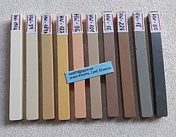 Набір твердого воску світлих тонів, для реставрації плитки, меблів, ламінату No2 10 см 10 шт.