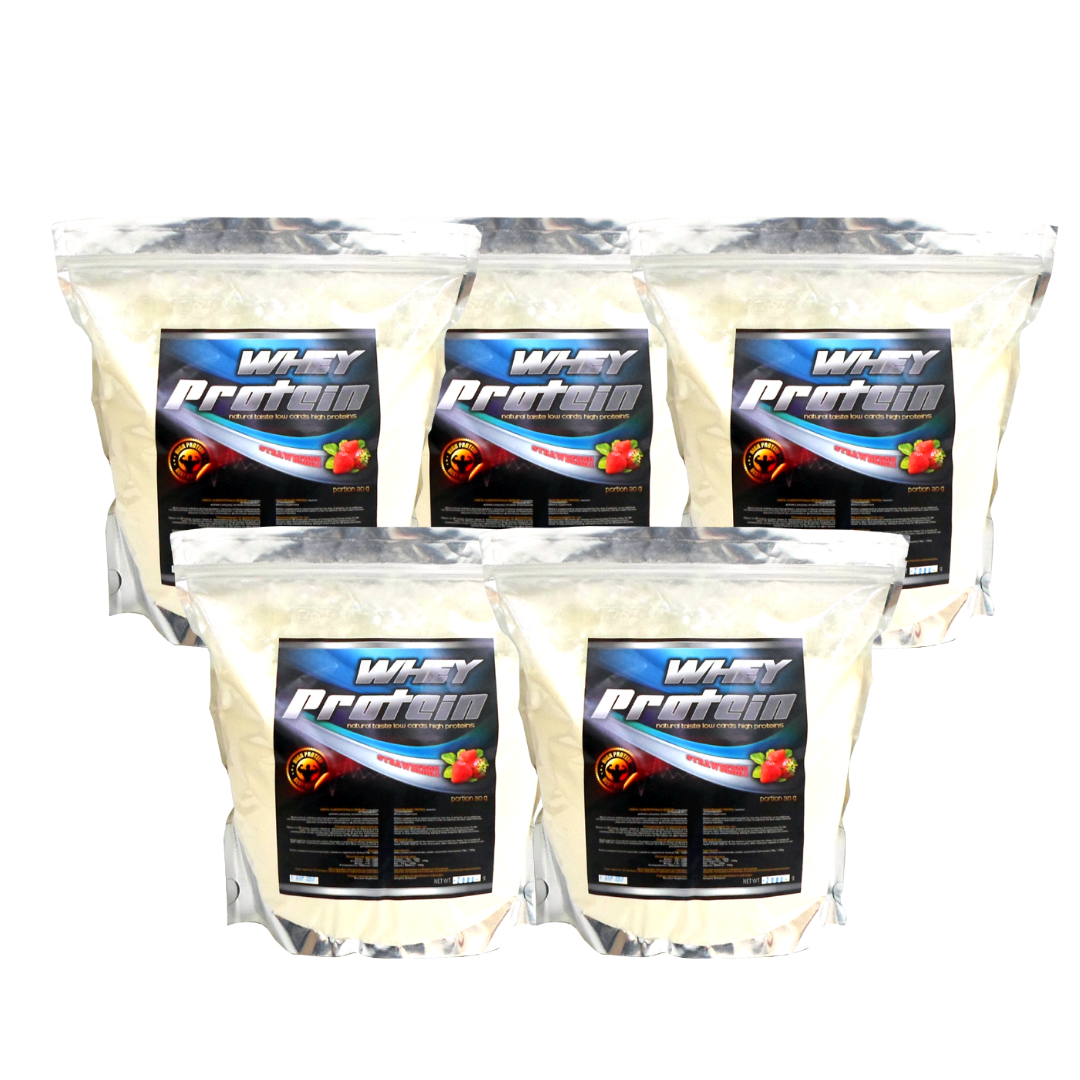 Протеїн комплект смак полуниці 10 кг, фото 1