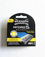 Набор сменных лезвий Wilkinson Sword Hydro 5 Sense Energize, 3 шт