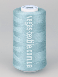 Нитка швейна 40-2 4000 ярдів — бабина Блакитний