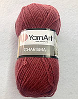 Пряжа YarnArt Charisma 100гр - 200м (570 Светло-Красный), 80% - шерсть, 20%- акрил, Турция