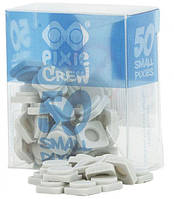 Пікселі силіконові сірі (50 шт) Pixie Crew PXP-01-22