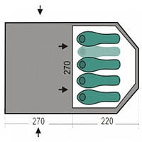 Палатка Pinguin Omega 4