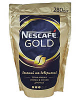 Кофе Nescafe Gold растворимый с добавлением молотого 280 г (52685)