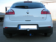 Фаркоп RENAULT MEGANE 3 хетчбек 2008-2015. +електропакет, гак знімається