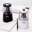 Електрична точила для олівців Tihoo 8008 (Tenwin) USB, чорна, фото 7