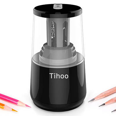 Електрична точила для олівців Tihoo 8008 (Tenwin) USB, чорна