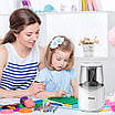 Точилка для олівців електрична Tihoo 8010 (Tenwin) акумуляторна, біла, фото 8