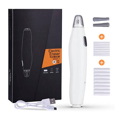 Електрична гумка Tenwin 8305 акумуляторна, біла