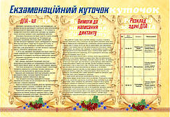 Екзаменаційний куточок