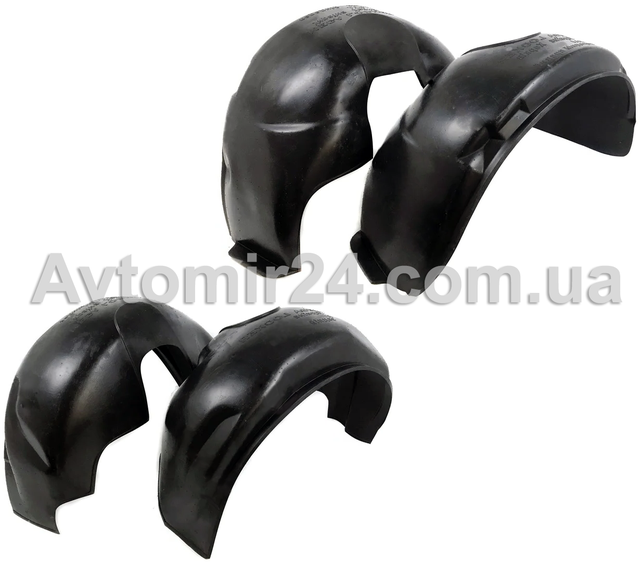 Захист арок MAZDA 3 hatchback 2003-2009 (4шт) Підкрилки Мазда 3 хетчбек (комплект 4шт), фото 1