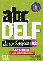 ABC DELF Junior scolaire 2ème édition A2 Livre + DVD