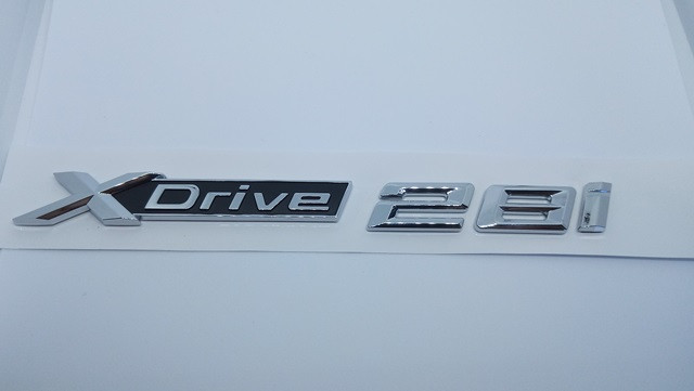 Шильдик напис X drive 28i, фото 1