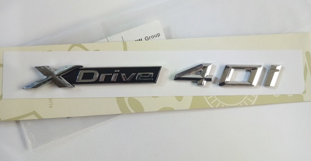 Шильдик напис X drive 40i