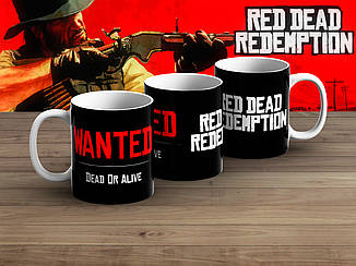 Кружка Red Dead Redemption "Dead or Alive"