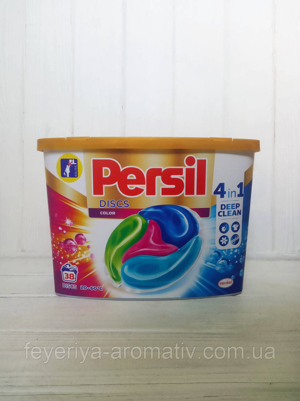 Капсули для прання Persil Discs Color 4in1 38 шт. (Австрія)