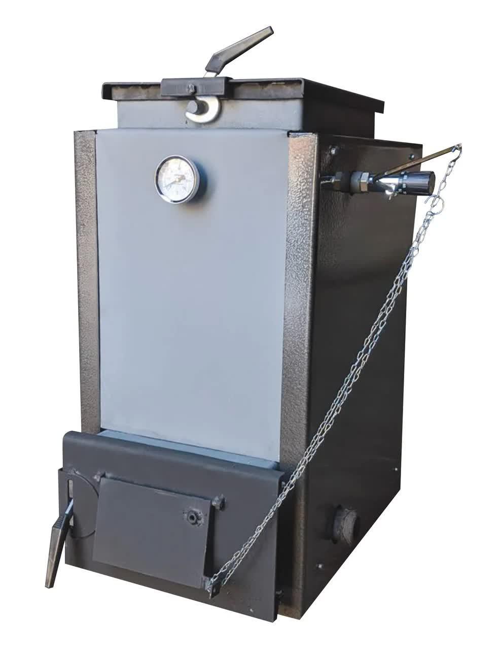 20 КВТ Котел холмова шахтного типу 4 мм сталь АНТРАЦИТ, фото 1
