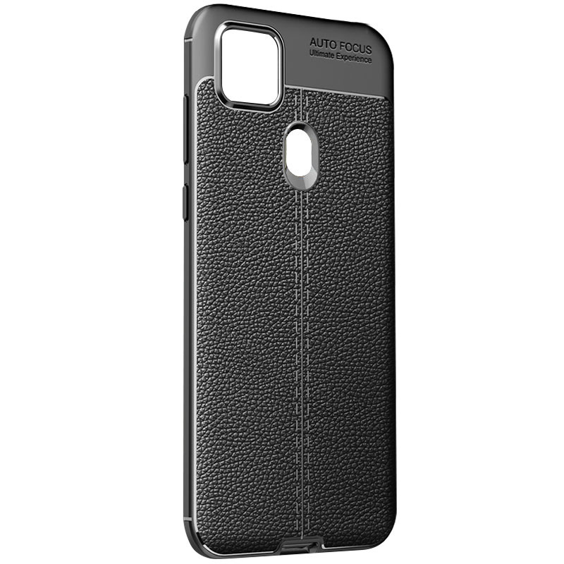 TPU чехол фактурний (з імітацією шкіри) для Xiaomi Redmi 9C