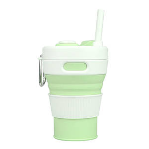 Чашка силіконова Eco Cup Transformer з карабіном 450 мл