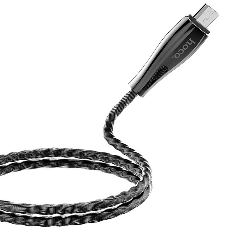 Дата кабель Hoco U56 Metal Armor Micro USB Cable ,1.2m,.