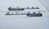 Емблема напис Biturbo 4matic на крило, фото 3