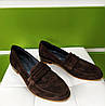 STTOPA Розміри 36-44. Туфлі лофери великих розмірів шкіряні. 178-4244 Коричневі, фото 3