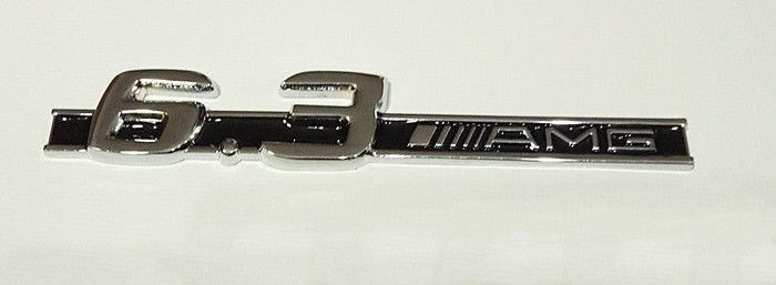 Шильдик напис Mercedes 6.3 AMG