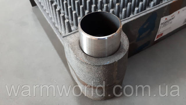 Вид ниппеля в секции Вид ниппеля в секции