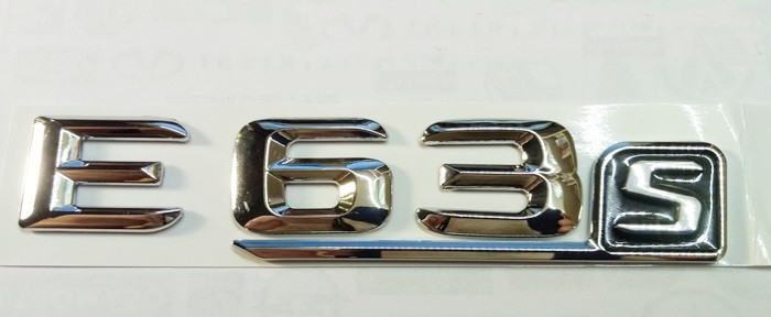 Емблема напис E63S