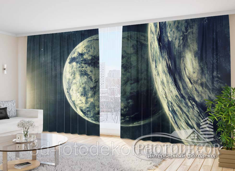 Фото Штори "Планети 6" - будь-який розмір. Читаємо опис!, фото 1