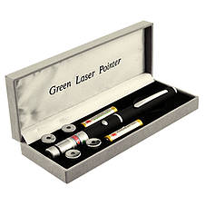 Ліхтар-зелений лазер 803-5, 5 насадка, фото 3