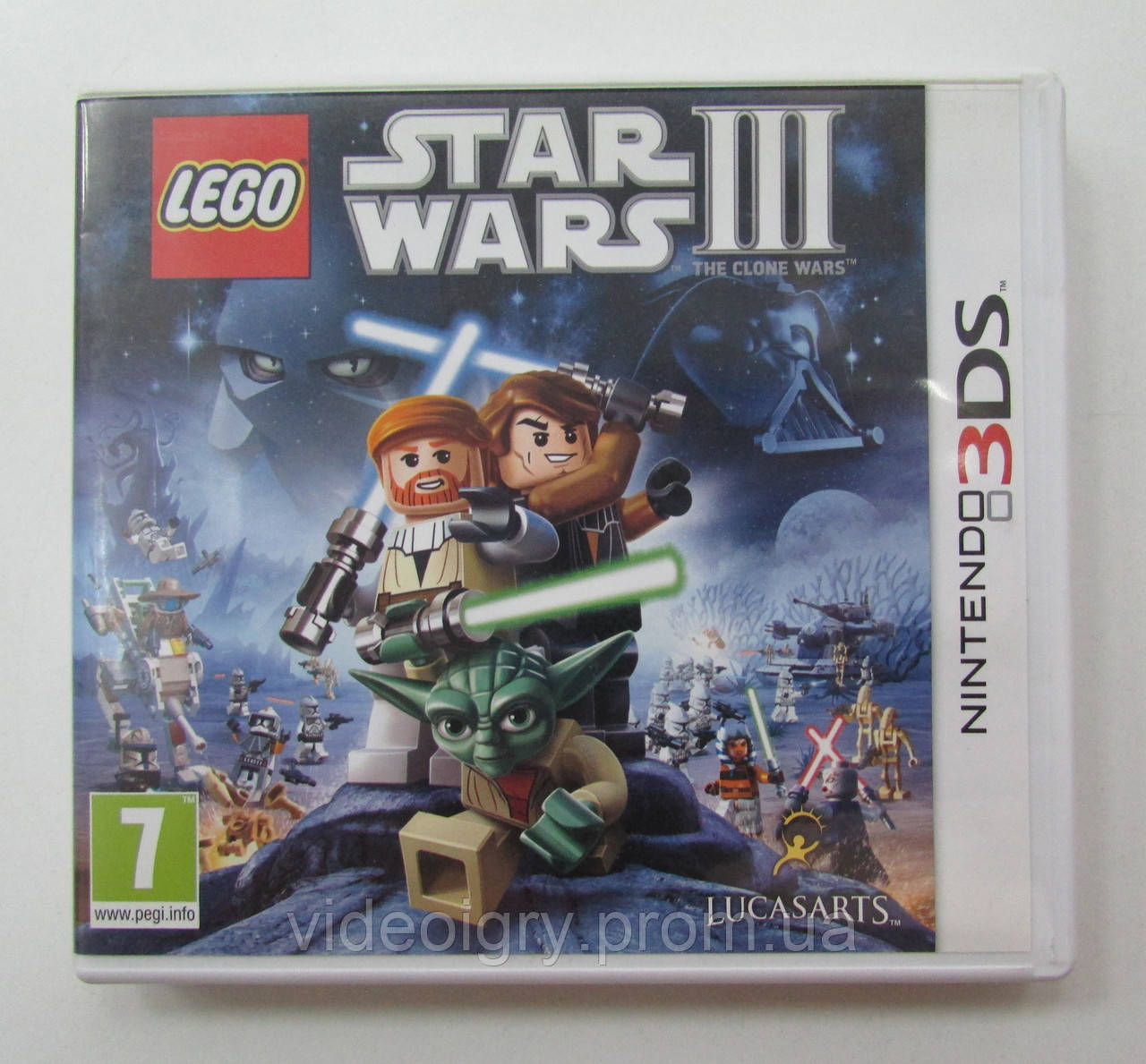 LEGO Star Wars III: The Clone Wars гра 3DS PAL (EUR) БУ