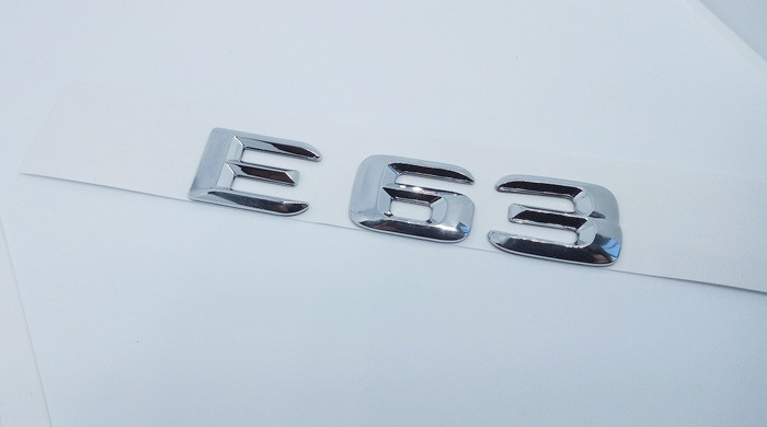 Шильдик напис E63 New