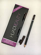 Олівець для брів Huda beauty темно-коричневий