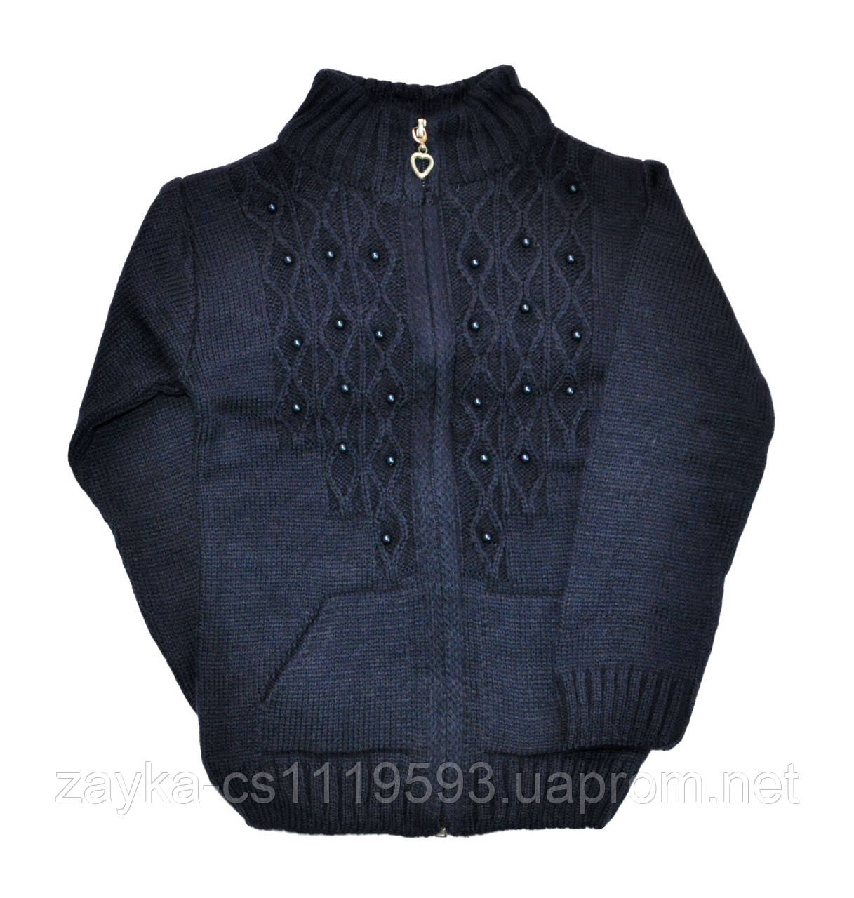 Купить Кофта детская вязаная на молнии, от 1 до 3 лет, для девочек Т ...