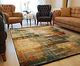Сучасний килим ручної роботи мультиколор для стилю Loft, фото 3