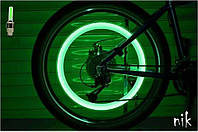 Підсвічувач для колес -вело -мото -авто діодний Зелений