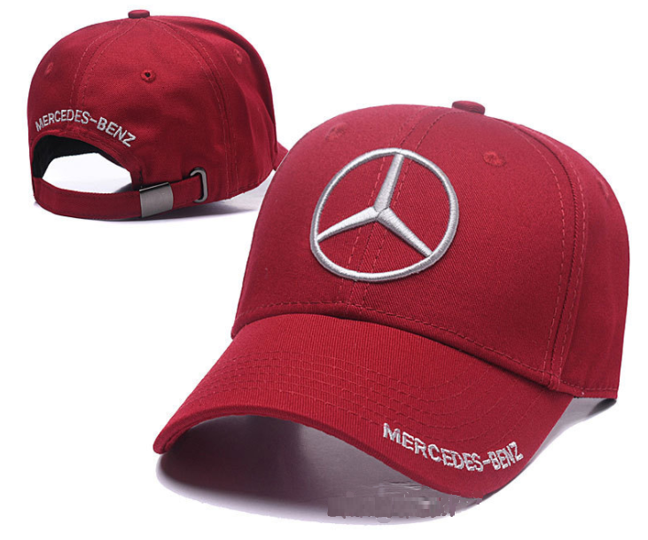 Кепка Бейсболка Mercedes (Мерседес) Червона