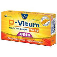 D-Vitum Forte 4000 j.m. - витамин D для взрослых, 60 кап.