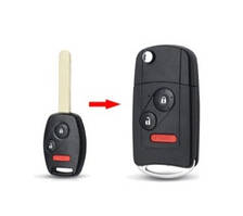 Викидний ключ для Honda 2+1 panic кнопки