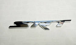 Шильдик напис SRT хром на кришку багажника