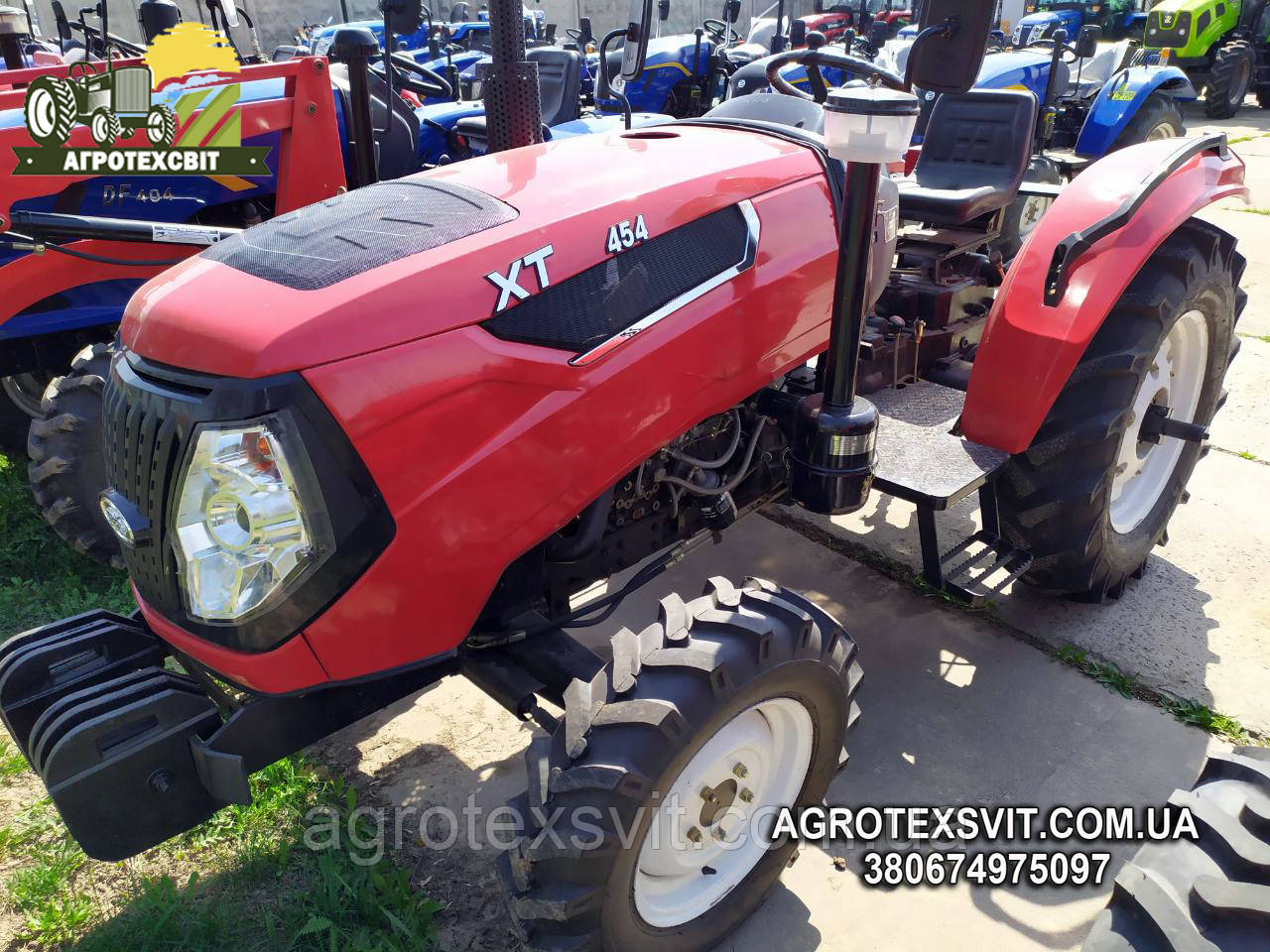 Мінітрактор XINGTAI XT-454 Синтай 45 коней! 4х4 Безплатна доставка по Україні.
