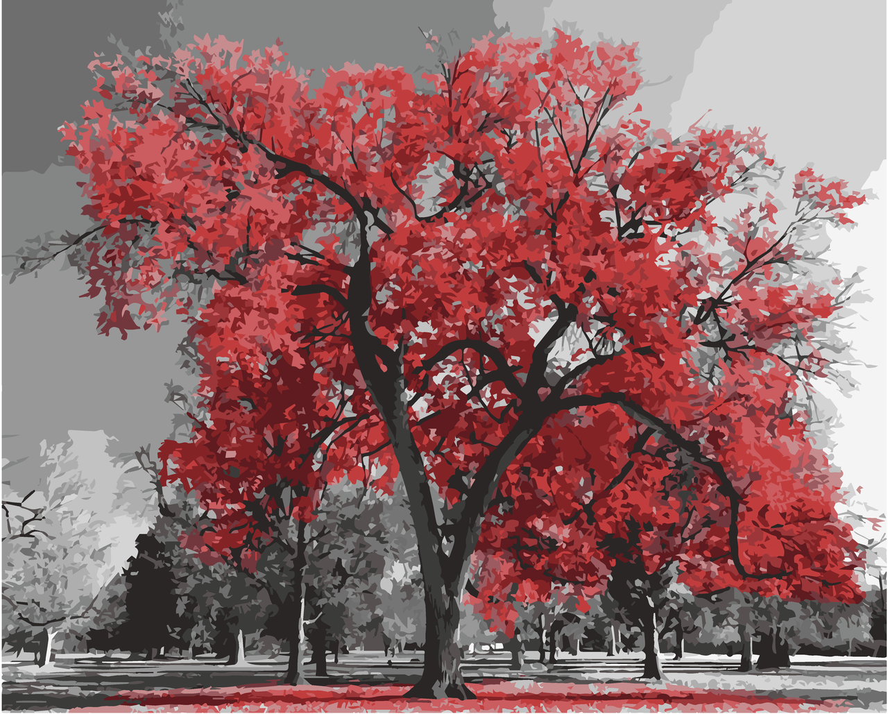 Картина за номерами Канадський ясен