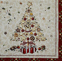 Серветка для декупажа 33х33см, НГС-21