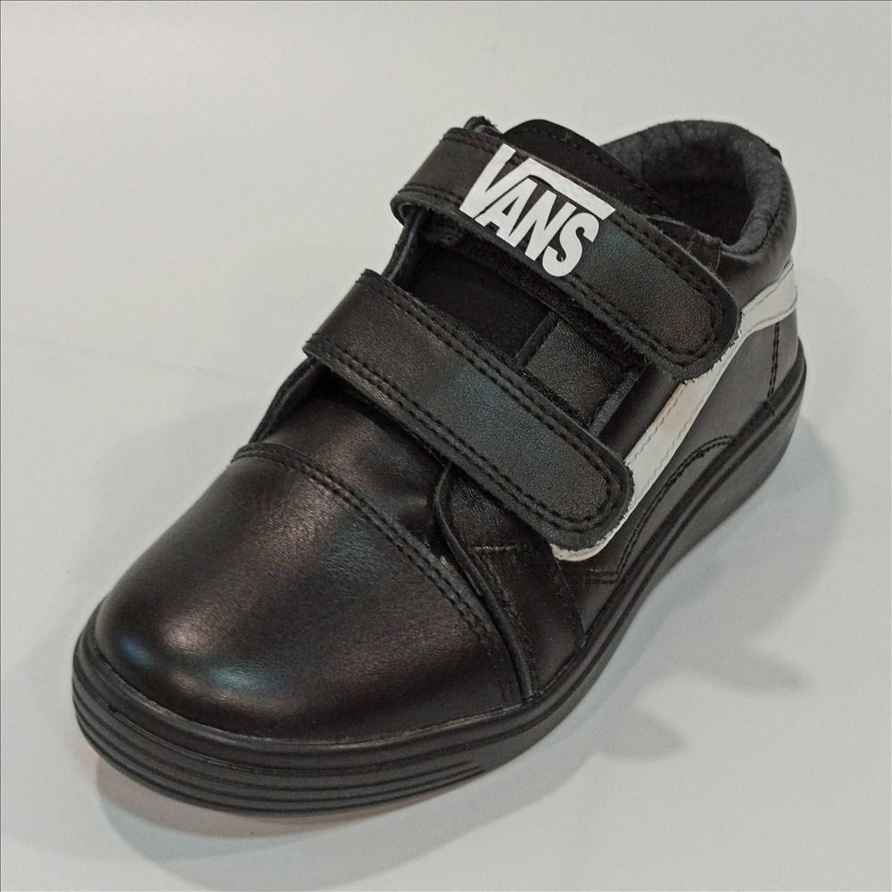 Шкіряні кеди-кросівки в стилі Vans, mod.1 (код 1058) розміри: 35-39