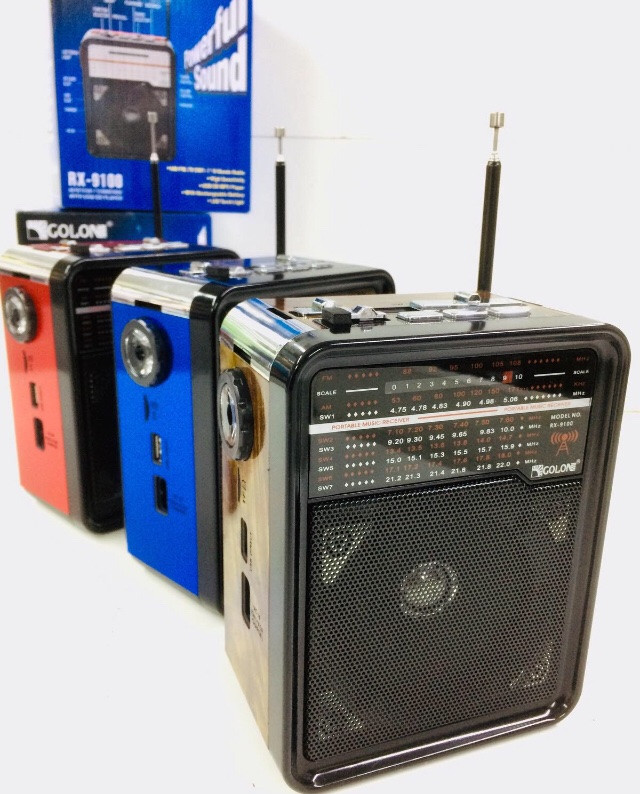 Радіоприймачі-GOLON-RX 9100 / USB + SD (24 шт./ясть)