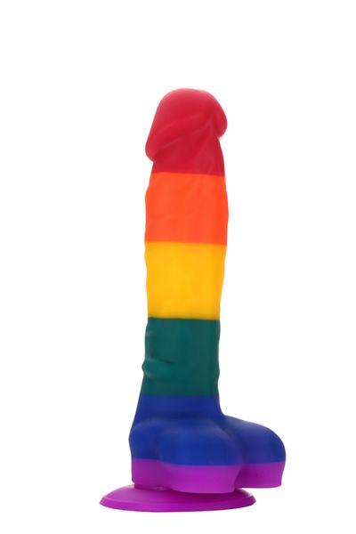 Фалоімітатор райдужний - COLOURFUL LOVE DILDO
